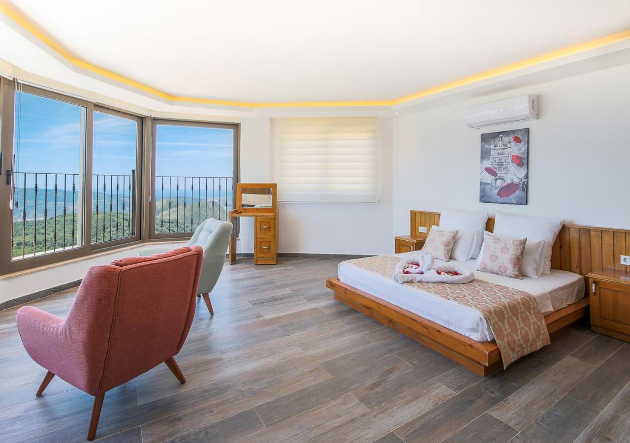 Villa 5 Sleeps 6 Isolated Pool See And Montain View-Villa Kartal Yuvasi Uzumlu  Экстерьер фото